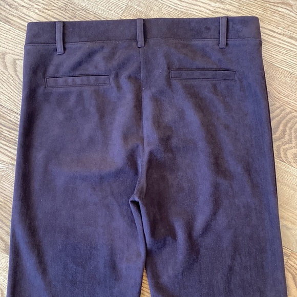 Betabrand classic yoga dress pant brown faux suede W0104-CPS Flare bell bottom - Picture 6 of 7